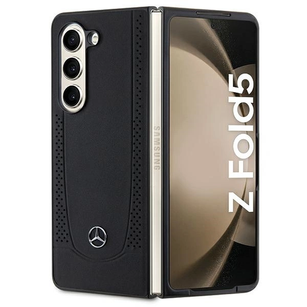 Mercedes Leather Urban case for Samsung Galaxy Z Fold 5 - blackeng