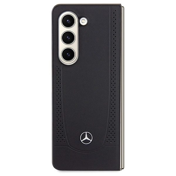 Mercedes Leather Urban case for Samsung Galaxy Z Fold 5 - blackeng