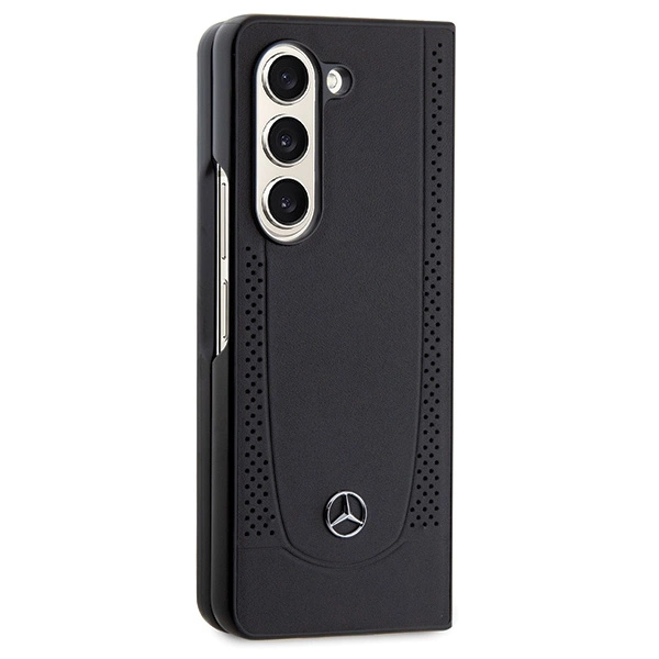 Mercedes Leather Urban case for Samsung Galaxy Z Fold 5 - blackeng