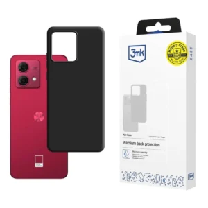 3mk Matt Case for Motorola Moto G84 5G - blackeng