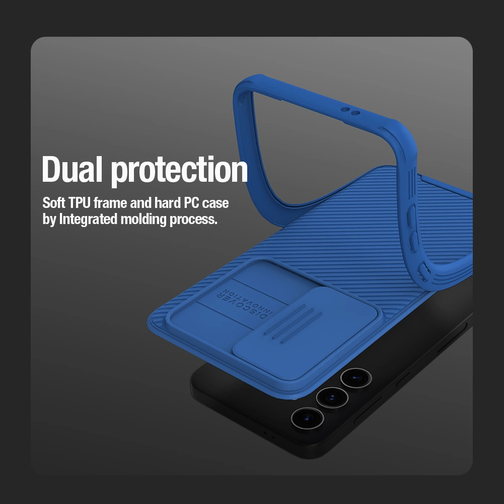 Nillkin CamShield Pro armored case with camera cover for Samsung Galaxy S24 - greeneng