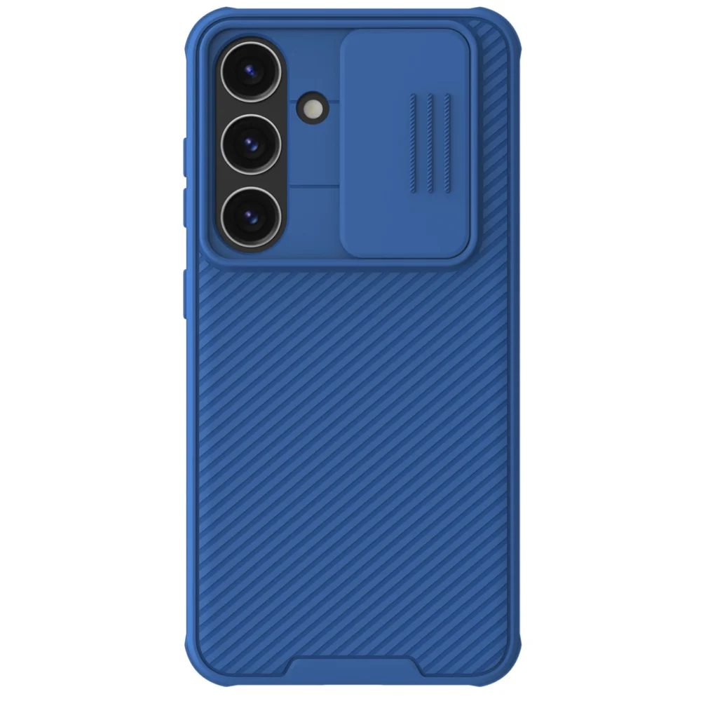 Nillkin CamShield Pro armored case with camera cover for Samsung Galaxy S24+ - blueeng