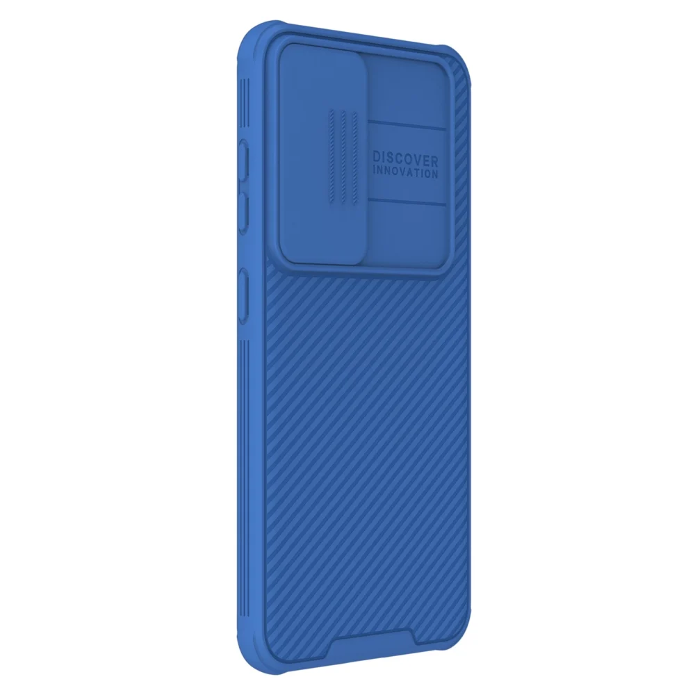 Nillkin CamShield Pro armored case with camera cover for Samsung Galaxy S24+ - blueeng