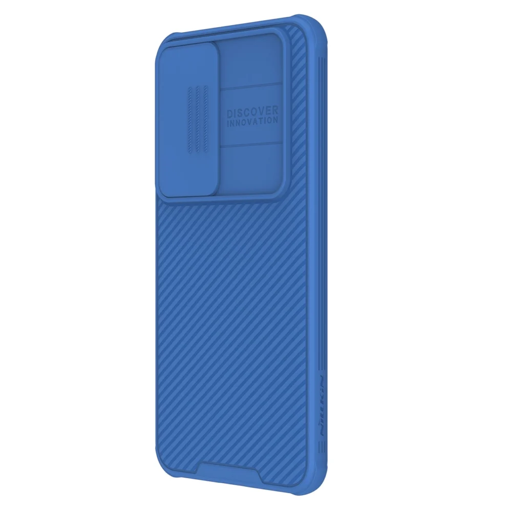Nillkin CamShield Pro armored case with camera cover for Samsung Galaxy S24+ - blueeng