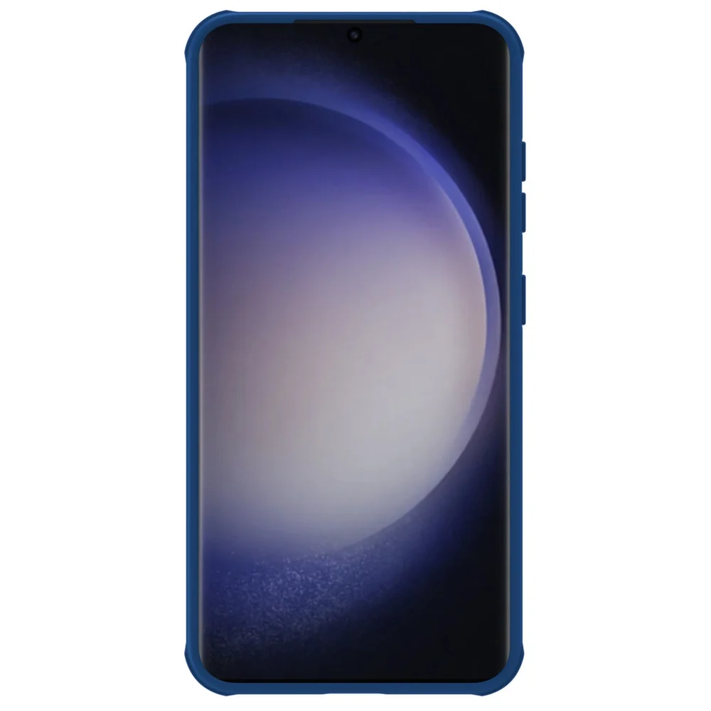 Nillkin CamShield Pro armored case with camera cover for Samsung Galaxy S24+ - blueeng