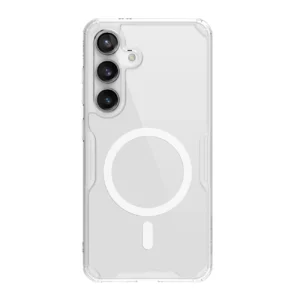 Nillkin Nature Pro armored case with a magnetic ring for Samsung Galaxy S24+ - whiteeng