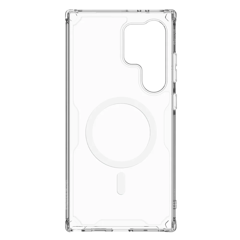 Nillkin Nature Pro armored case with a magnetic ring for Samsung Galaxy S24 Ultra - whiteeng
