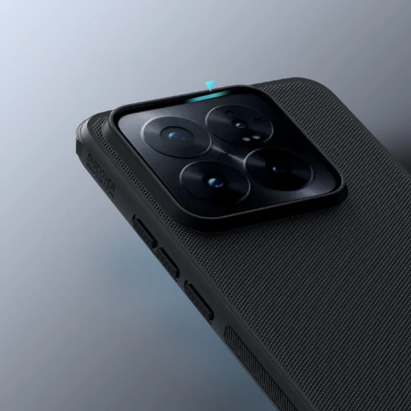 Nillkin Super Frosted Shield Pro reinforced case for Xiaomi 14 Pro - blackeng