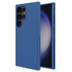 Nillkin Super Frosted Shield Pro armored case for Samsung Galaxy S24 Ultra - blueeng