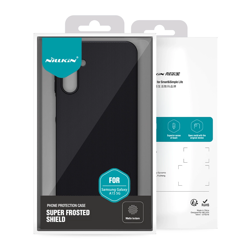 Nillkin Super Frosted Shield case for Samsung Galaxy A15 5G hard cover - blueeng