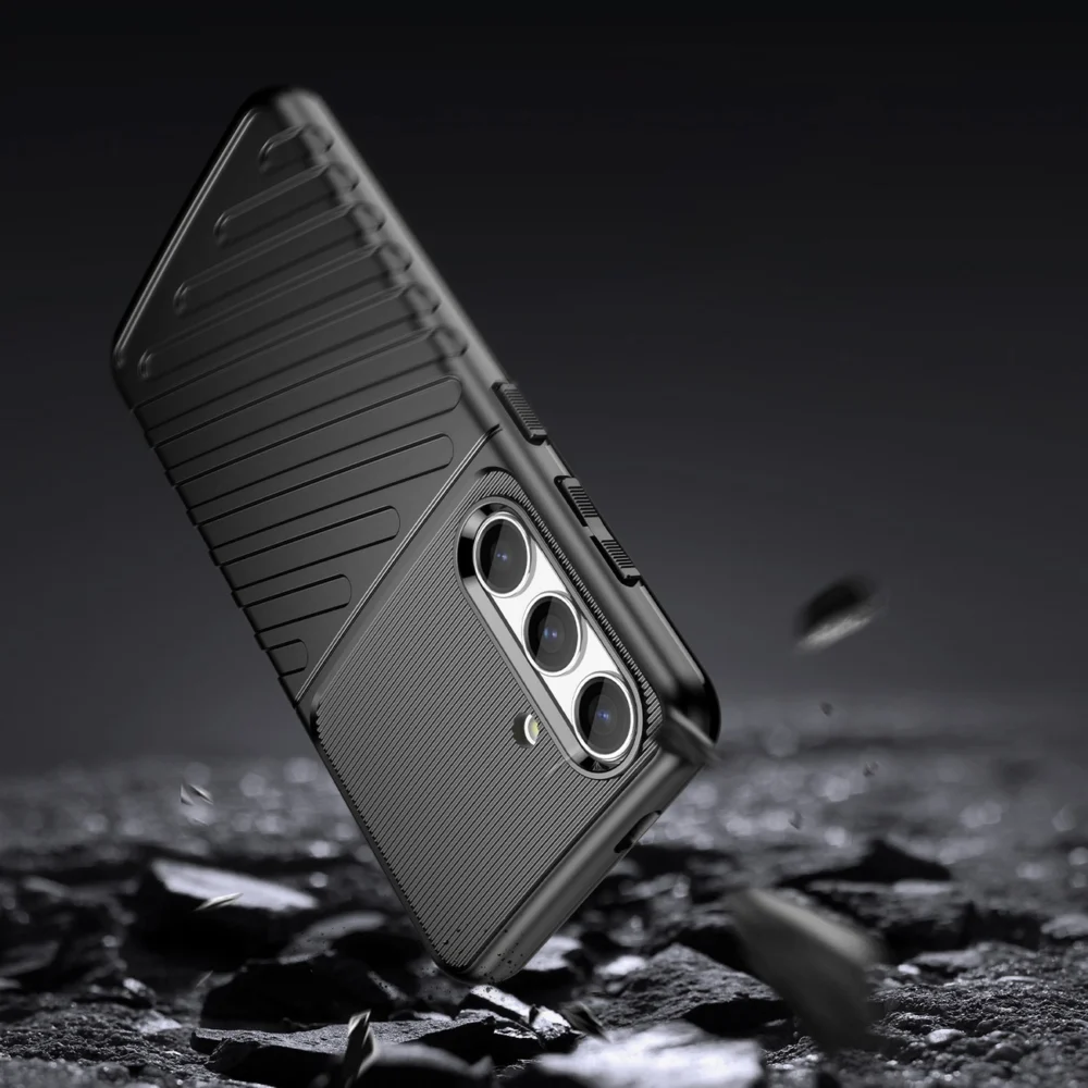 Thunder Case armored case for Samsung Galaxy S24 - blackeng
