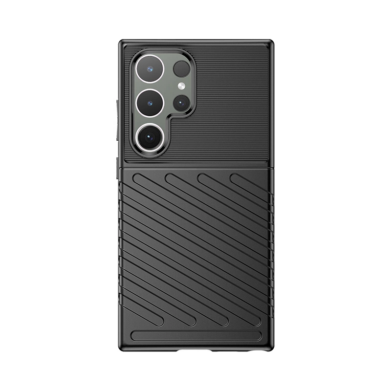 Thunder Case armored case for Samsung Galaxy S24 Ultra - blackeng