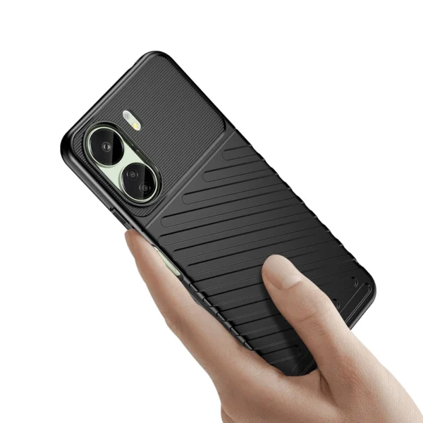 Thunder Case armored case for Xiaomi Redmi 13c - blackeng