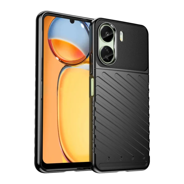 Thunder Case armored case for Xiaomi Redmi 13c - blackeng