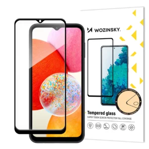 Wozinsky Full Glue Tempered Glass with Black Frame for Samsung A15 / A15 5Geng