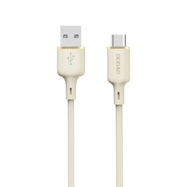 Dudao L7SC USB-A - USB-C cable 5A 1m - beigeeng