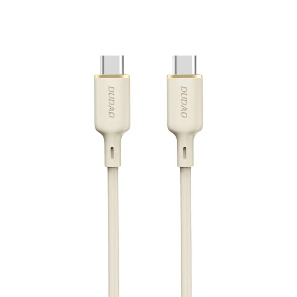 Dudao L7SCC USB-C - USB-C cable 100W 2m - beigeeng