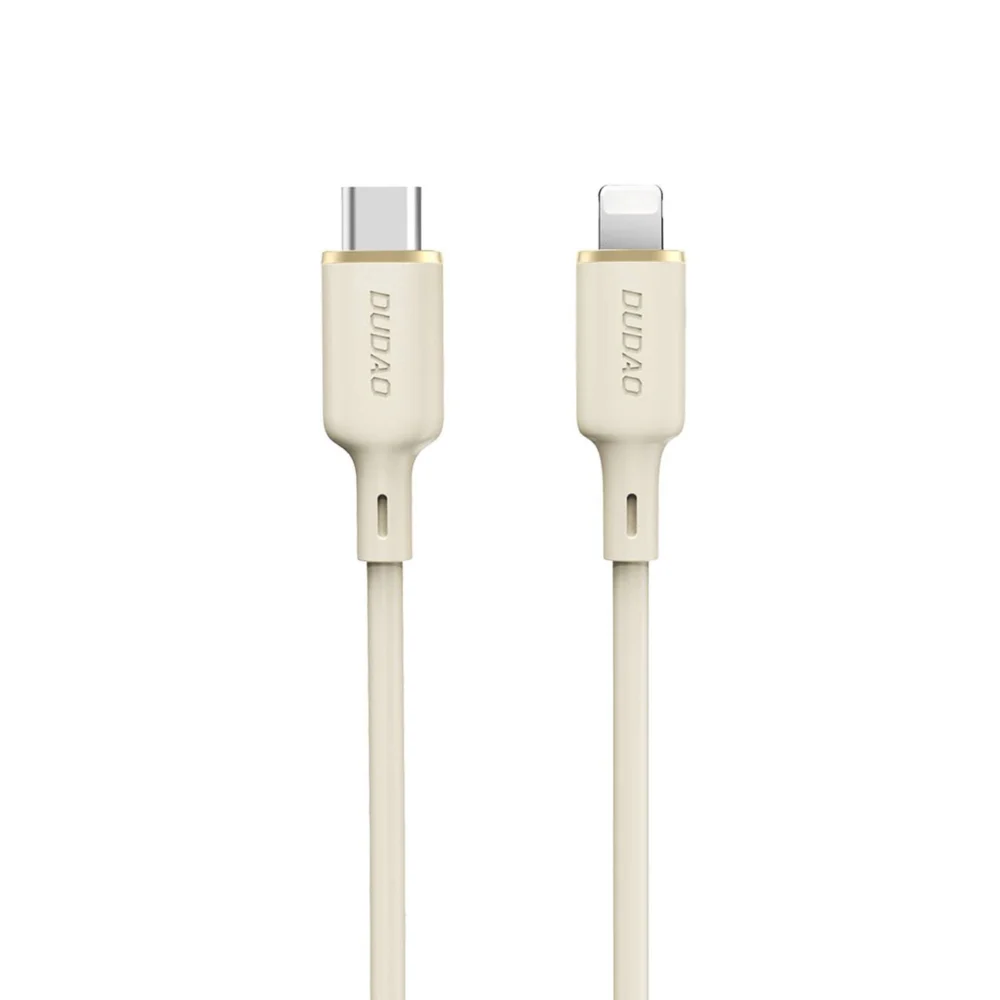 Dudao L7SCL USB-C - Lightning cable 30W 1m - beigeeng