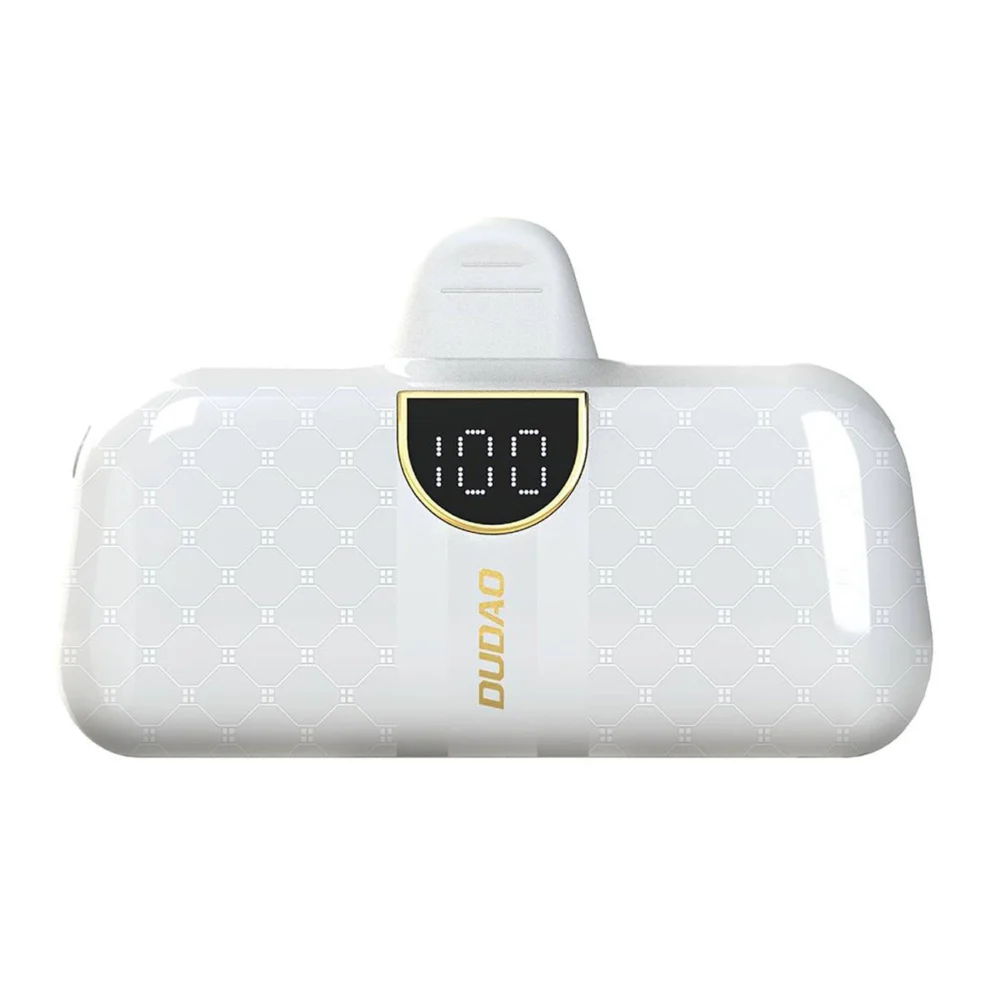 Powerbank Dudao K20SC 5000mAh mini 2x USB-C - whiteeng