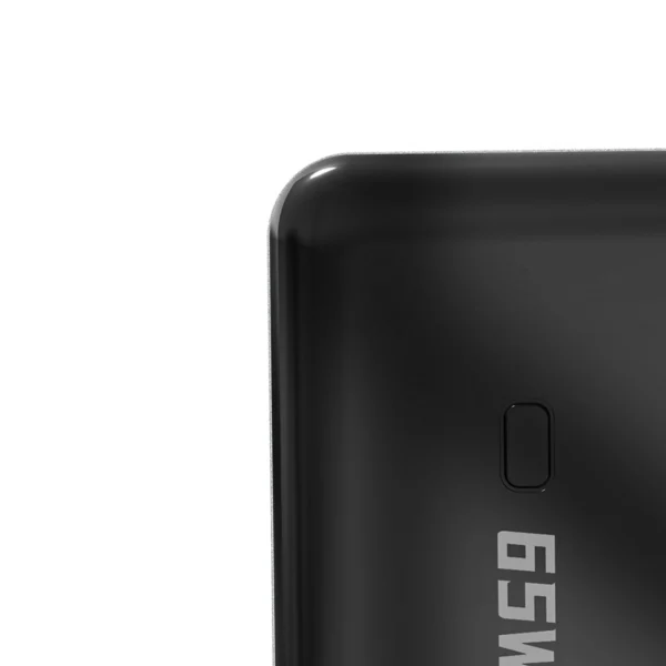 Dudao K65 20000mAh 65W Powerbank 1x USB-C 2x USB-A with display - blackeng