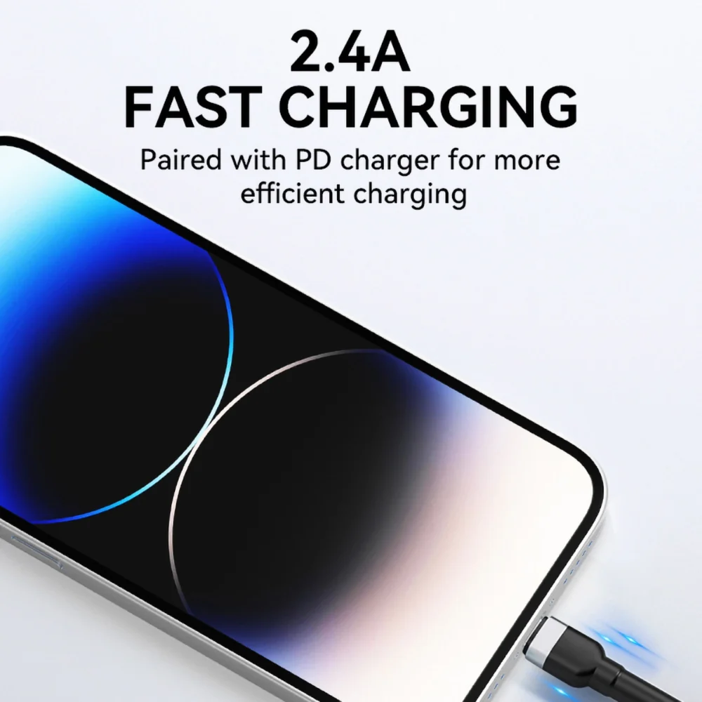 Wozinsky WNBAL2 USB-A / Lightning 2.4A cable 2 m - blackeng