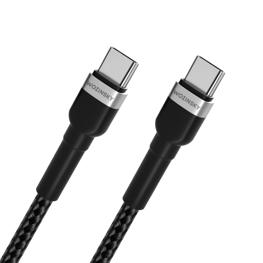 Wozinsky WNBCC2 USB-C / USB-C PD 65W cable 2 m - blackeng