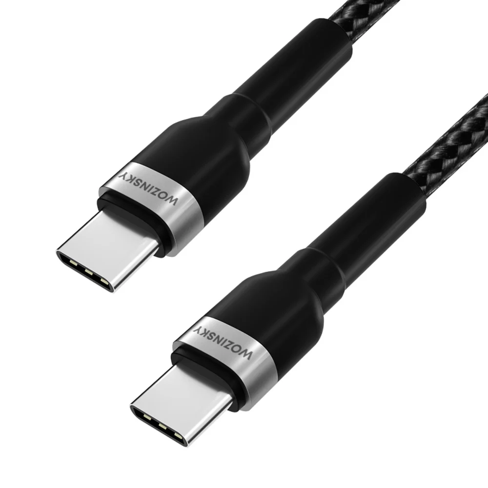 Wozinsky WNBCC2 USB-C / USB-C PD 65W cable 2 m - blackeng