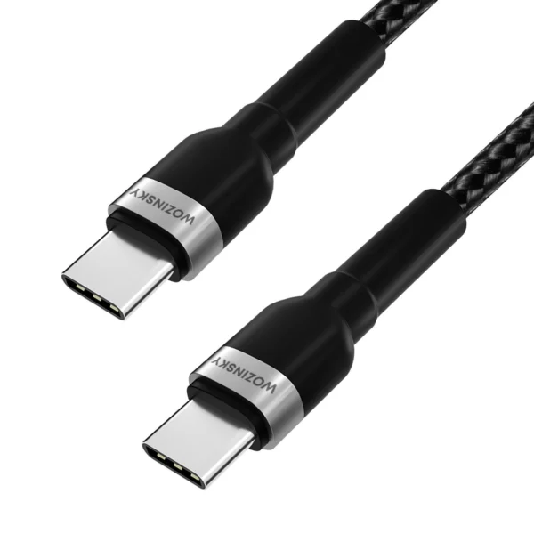 Wozinsky WNBCC2 USB-C / USB-C PD 65W cable 2 m - blackeng