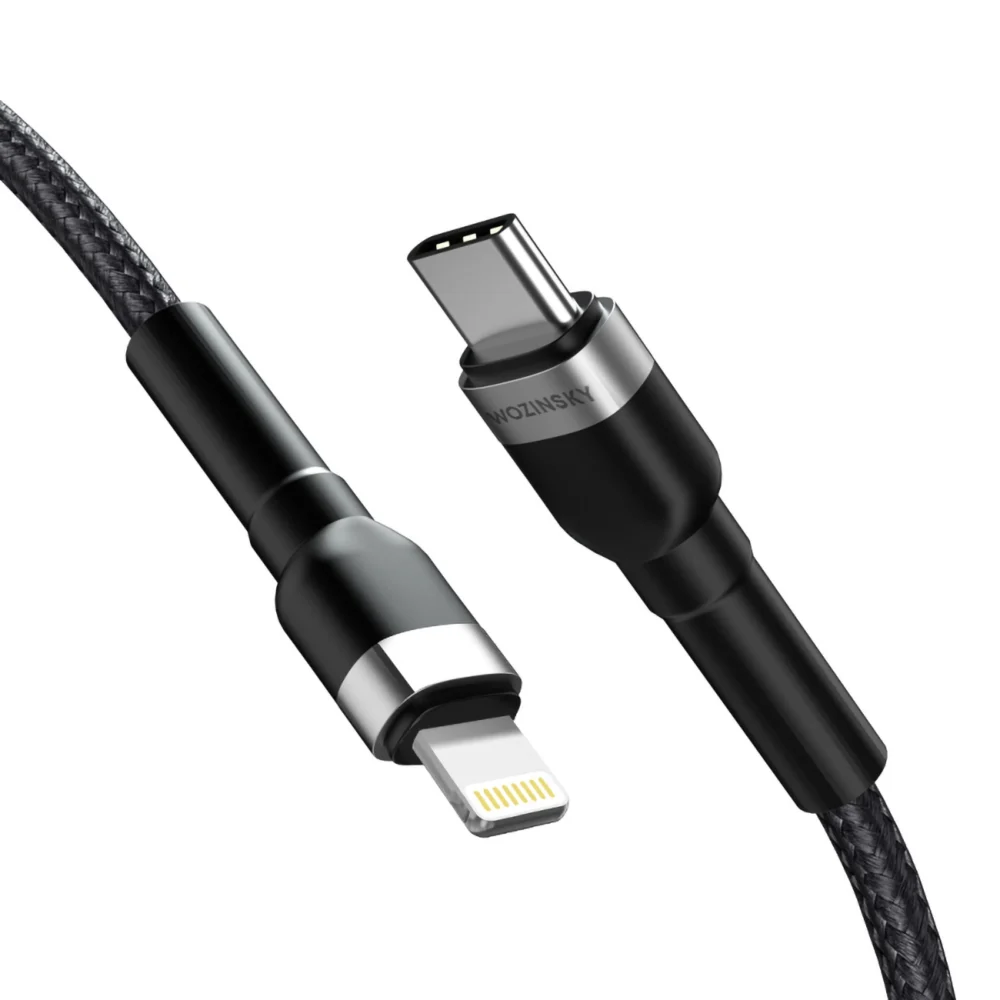 Wozinsky WNBCL2 Lightning / USB-C PD 30W cable 2 m - blackeng