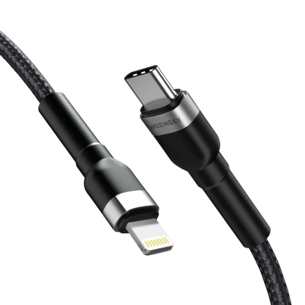 Wozinsky WNBCL2 Lightning / USB-C PD 30W cable 2 m - blackeng
