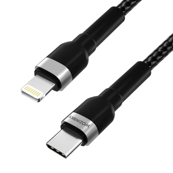 Wozinsky WNBCL2 Lightning / USB-C PD 30W cable 2 m - blackeng