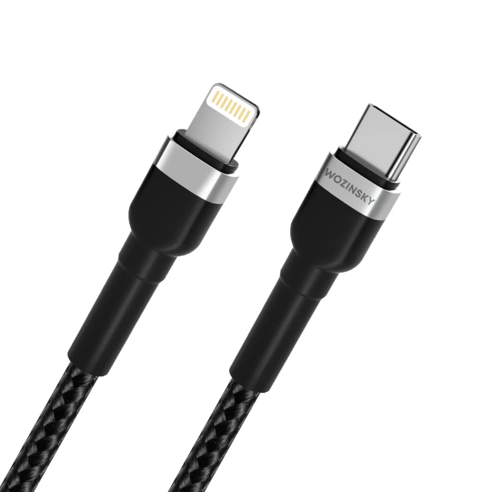Wozinsky WNBCL2 Lightning / USB-C PD 30W cable 2 m - blackeng
