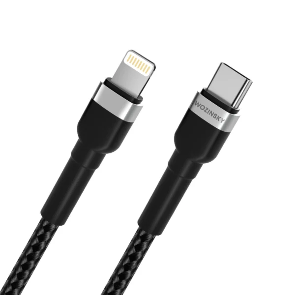 Wozinsky WNBCL2 Lightning / USB-C PD 30W cable 2 m - blackeng