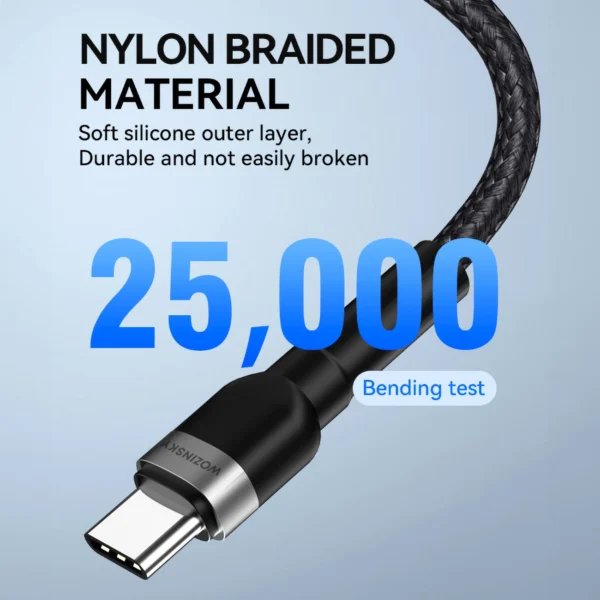 Wozinsky WNBCL2 Lightning / USB-C PD 30W cable 2 m - blackeng