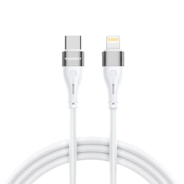 Wozinsky WSTCL2 Lightning / USB-C PD 27W cable 2 m - whiteeng