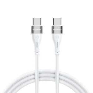 Wozinsky WSTCC2 USB-C / USB-C PD 65W cable 2 m - whiteeng