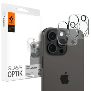 Spigen Optik.tR Camera Protector for iPhone 14 Pro / Pro Max / 15 Pro / Pro Max / 16 Pro / Pro Max - Transparent 2 pcs.eng