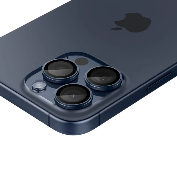 Spigen Optik.tR EZ Fit Camera Protector for iPhone 14 Pro / Pro Max / 15 Pro / Pro Max - Titanium Blue 2 pcs.eng