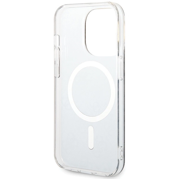 Guess IML 4G MagSafe case for iPhone 15 Pro - blackeng