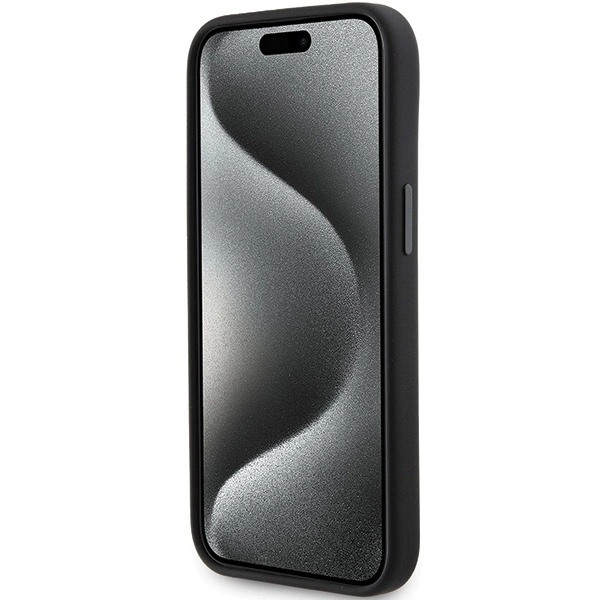 Karl Lagerfeld Silicone Karl&Choupette Head case for iPhone 15 Plus / 14 Plus - blackeng