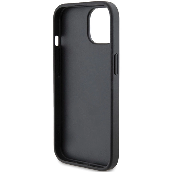 Karl Lagerfeld Quilted K Pattern case for iPhone 15 - blackeng