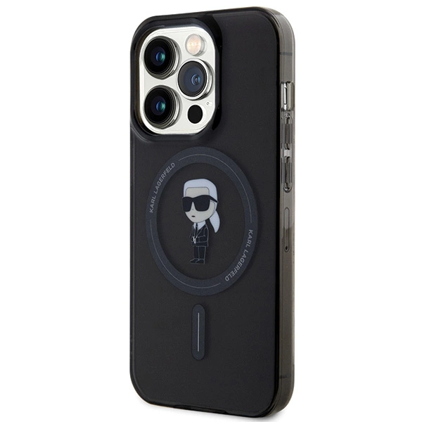 Karl Lagerfeld IML Ikonik MagSafe iPhone 14 Pro Max Case - Blackeng