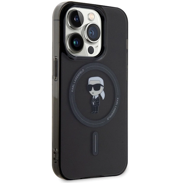 Karl Lagerfeld IML Ikonik MagSafe iPhone 14 Pro Max Case - Blackeng