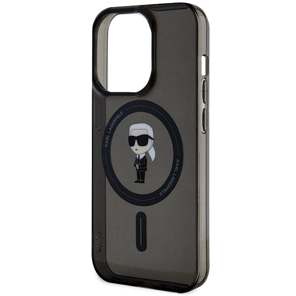 Karl Lagerfeld IML Ikonik MagSafe iPhone 14 Pro Max Case - Blackeng