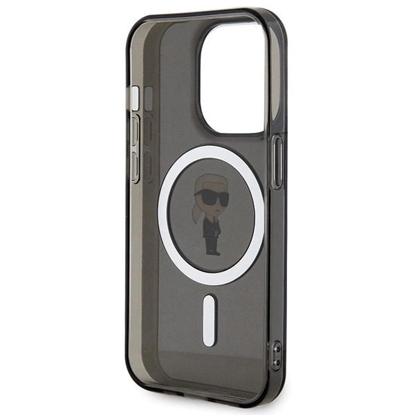 Karl Lagerfeld IML Ikonik MagSafe iPhone 14 Pro Max Case - Blackeng