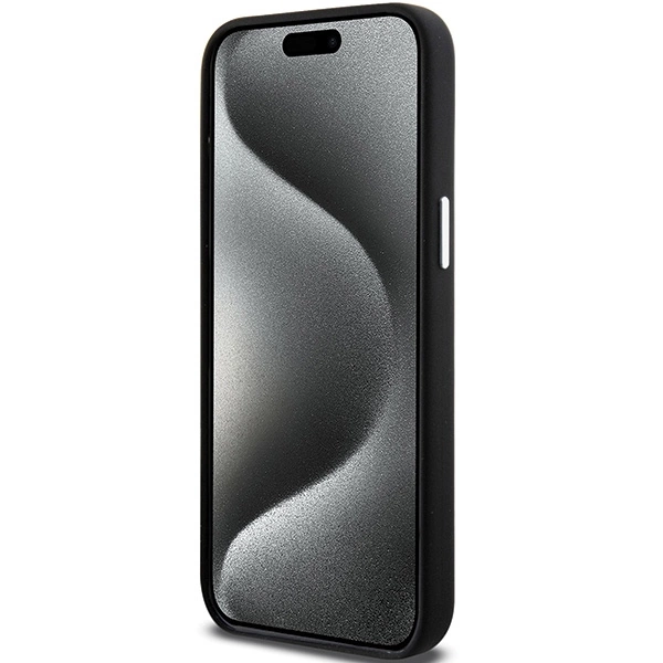 Mercedes Silicone Bicolor MagSafe case for iPhone 15 Pro Max - blackeng