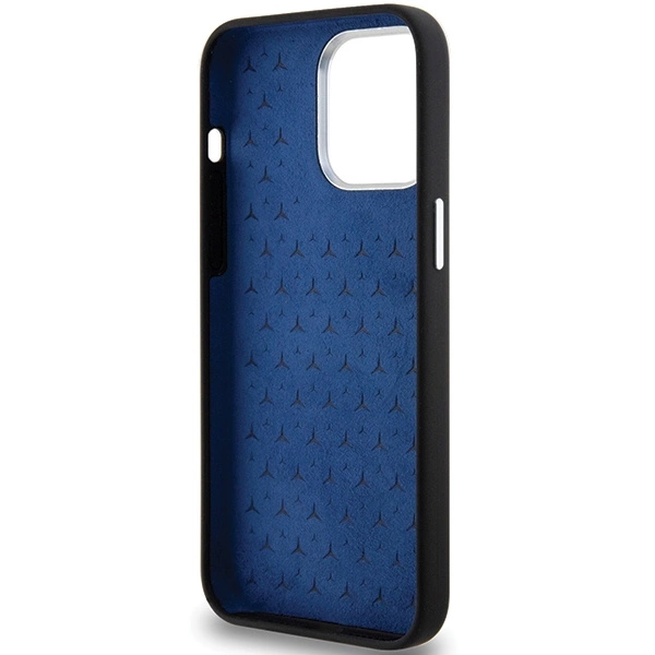Mercedes Silicone Bicolor MagSafe case for iPhone 15 Pro Max - blackeng