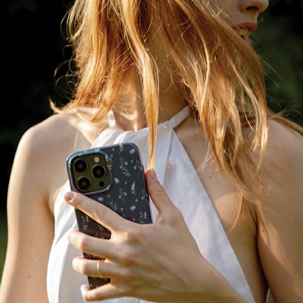 Uniq Coehl Prairie case for iPhone 15 Pro Max - navy blueeng