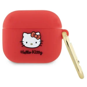Hello Kitty Silicone 3D Kitty Head case for AirPods 3 - fuchsiaeng