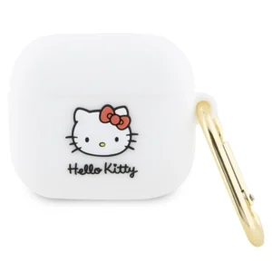 Hello Kitty Silicone 3D Kitty Head case for AirPods 3 - whiteeng